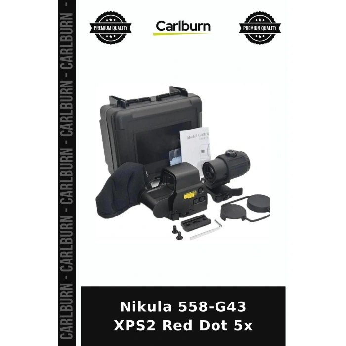 Nikula 558-G43 XPS2 Red Dot 5x Dürbünlü Set Nişangâh