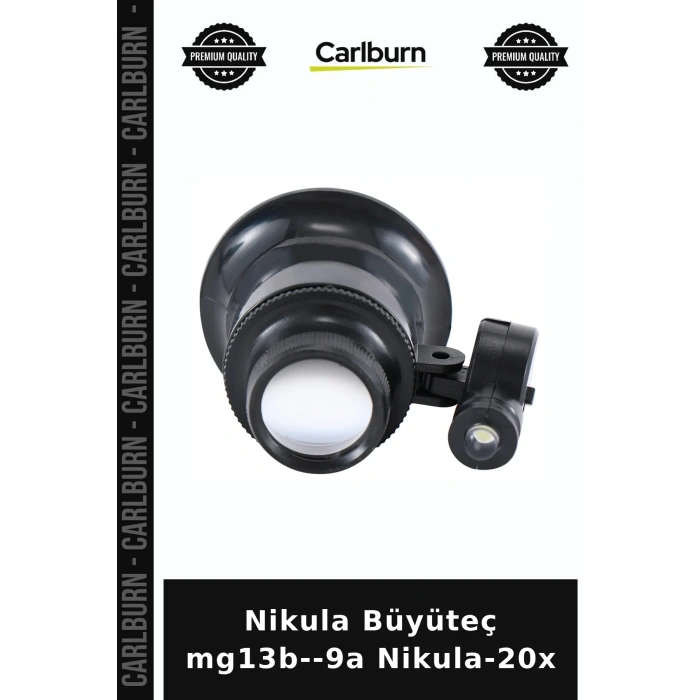 Nikula Büyüteç mg13b--9a Nikula-20x Mini Araç Aracı Optik Alet