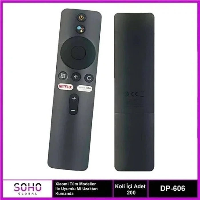 Özel Üretim Akıllı TV Ses Komutlu Bluetooth Kablosuz Evrensel Kontrol Ergonomik ANDROİD KUMANDA