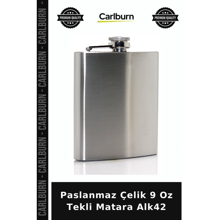 Özel Üretim alkol cep hediyelik Paslanmaz Çelik 9 Oz Tekli Matara Alk42