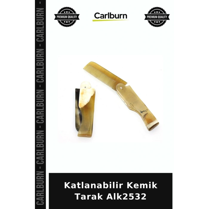 Özel Üretim Cep Erkek Katlanabilir Kemik Tarak Alk2532