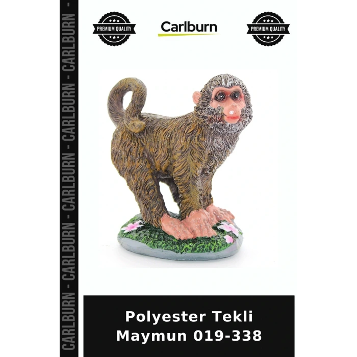 Özel Üretim Dekoratif Figür Ev Aksesuarı Salon Hediye Polyester Tekli Maymun 019-338