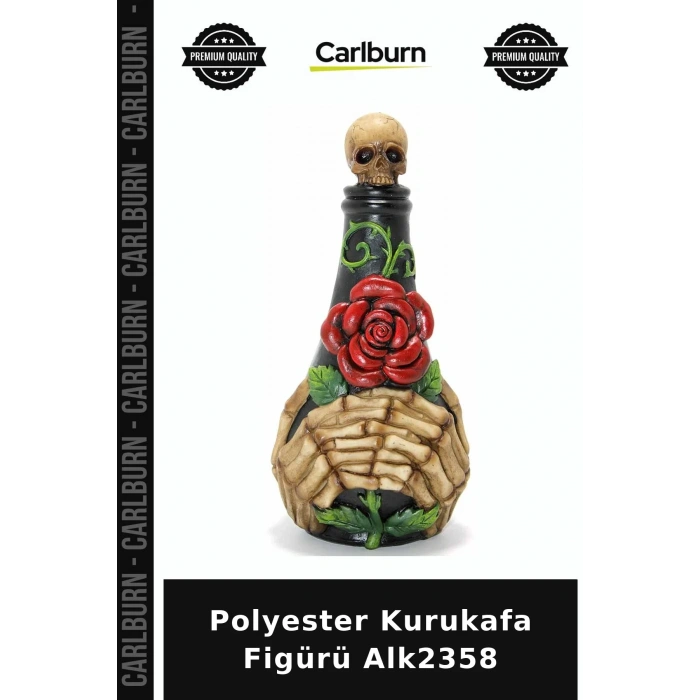 Özel Üretim Dekoratif Hediyelik Kuru Kafa Biblo Polyester Kurukafa Figürü Alk2358