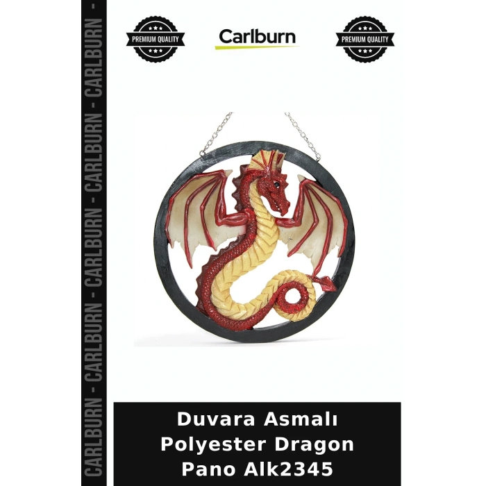 Özel Üretim Duvar Dekoru Ejderha Figürlü Salon Aksesuarı Duvara Asmalı Polyester Dragon Pano Alk2345
