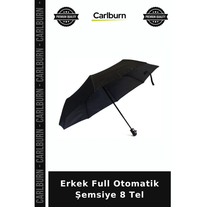 Özel Üretim Erkek Full Otomatik Şemsiye 8 Tel
