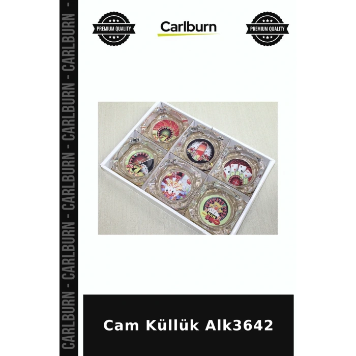 Özel Üretim Ev Ofis Aksesuar Modern Şık Cam Küllük Alk3642