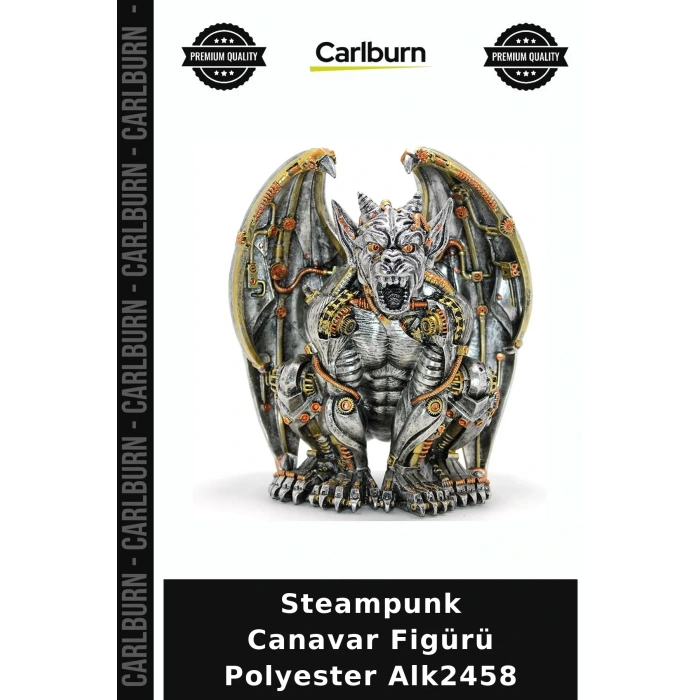 Özel Üretim Figür Dekoratif Koleksiyon Steampunk Canavar Figürü Polyester Alk2458