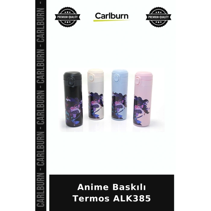 Özel Üretim Hediyelik İçecek Anime Baskılı Termos ALK385