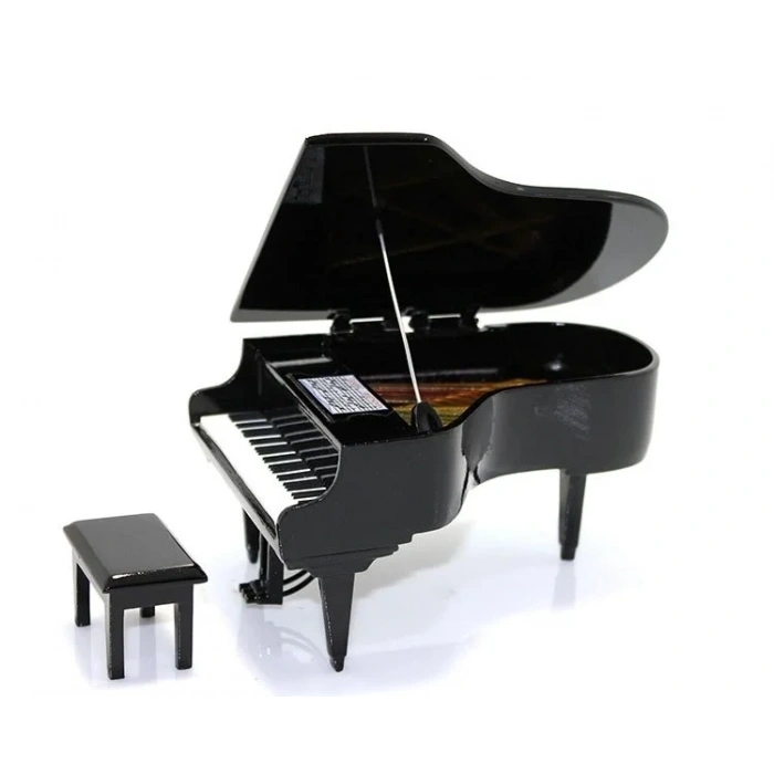Özel Üretim Hediyelik Müzik Temalı Aksesuar Dekoratif Piyano Yahya-4