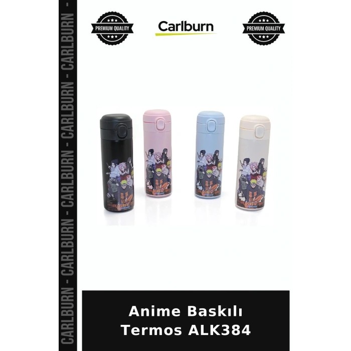Özel Üretim İçecek Hediyelik Aksesuar Anime Baskılı Termos ALK384