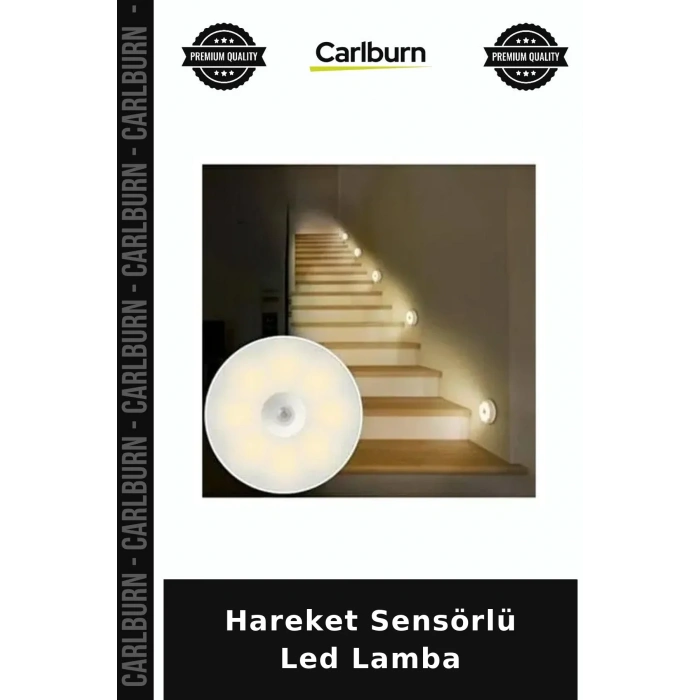 Özel Üretim Kablosuz Şarjlı Koridor Aydınlatma Hareket Sensörlü Led Lamba