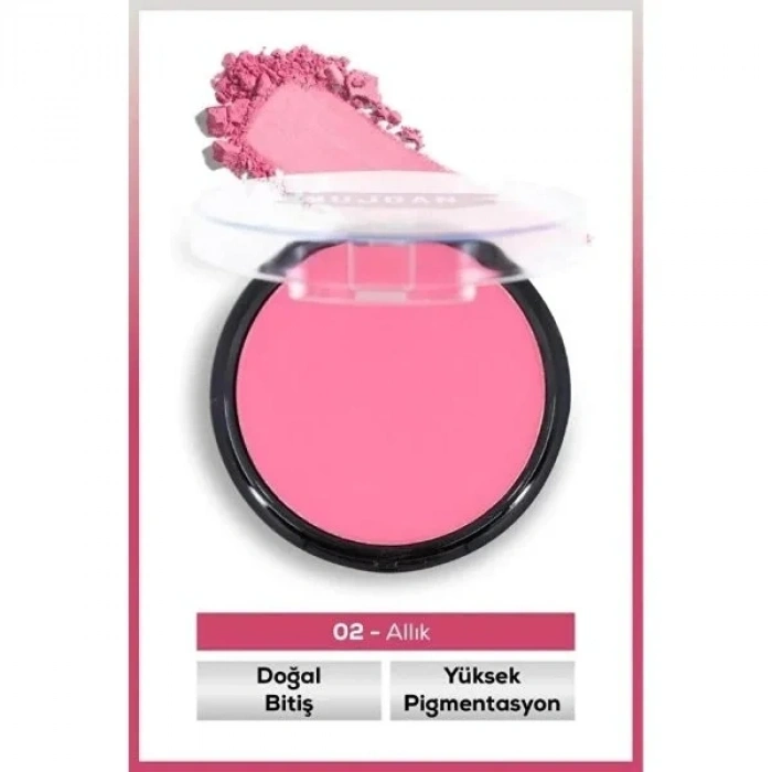 Özel Üretim Makyaj Yanak Kozmetik 3lü Matte Powder Allık Seti