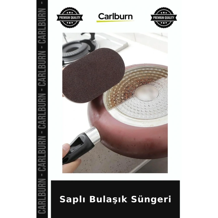 Özel Üretim Mutfak Temizlik Pratik Ergonomik Saplı Bulaşık Süngeri