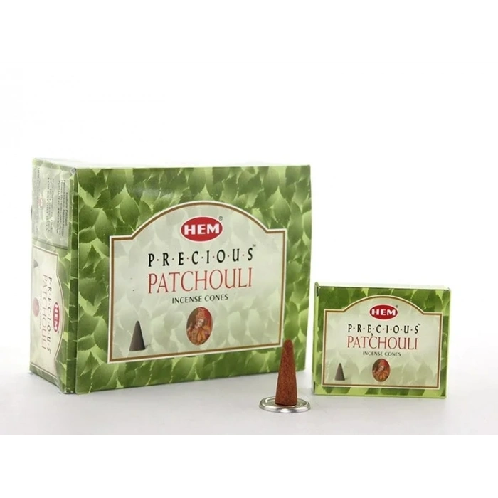 Özel Üretim Paçuli Koku Rahatlatıcı Precious Patchouli Aromalı Konik Tütsü