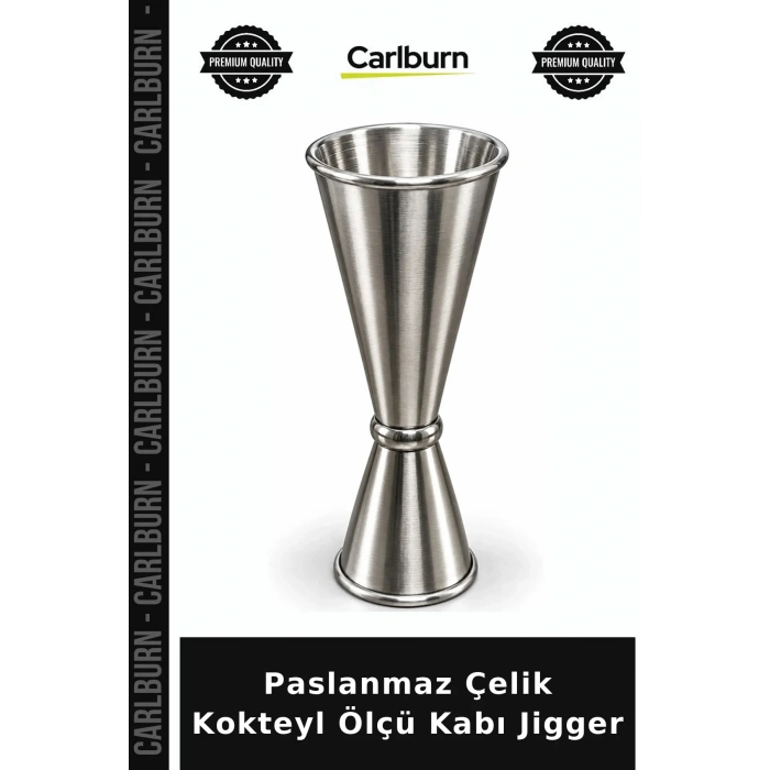 Özel Üretim Paslanmaz Çelik Çift Taraflı Kokteyl Ölçü Kabı Jigger