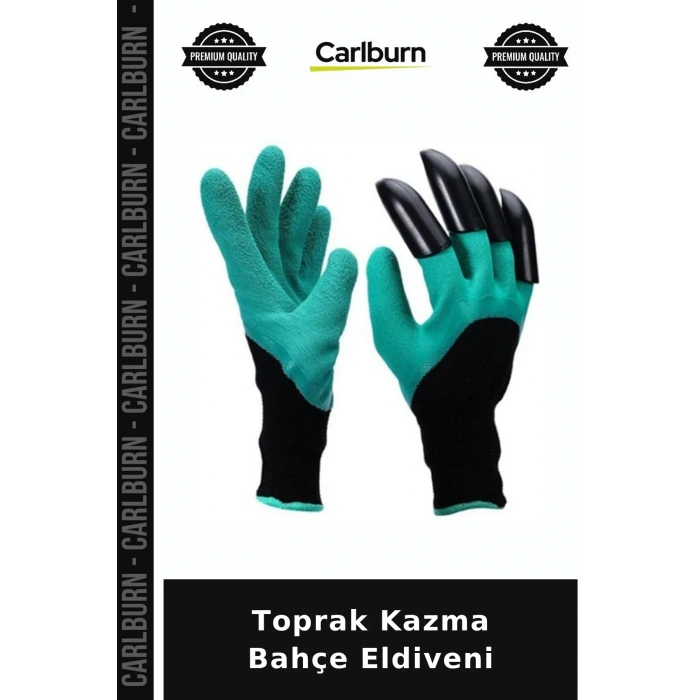 Özel Üretim Pençeli Pratik Toprak Kazma Bahçe Eldiveni