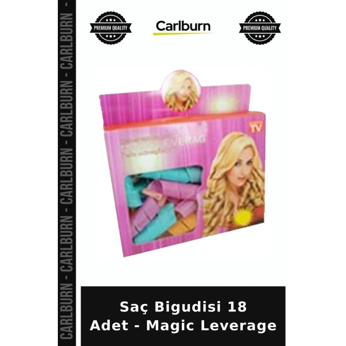 Özel Üretim Pratik Hacimli Bukle Şekillendirici Set Saç Bigudisi 18 Adet - Magic Leverage