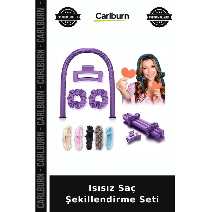 Özel Üretim Pratik Şekillendirici Kişisel Bakım Isısız Saç Şekillendirme Seti