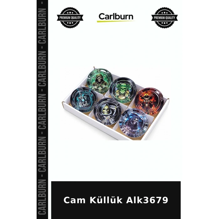 Özel Üretim Sig Aksesuar Ev Ofis Cam Küllük Alk3679
