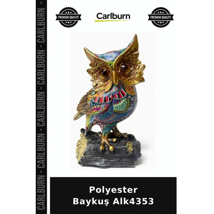 Polyester Baykuş Ev Hediyesi Modern Şık Aksesuar