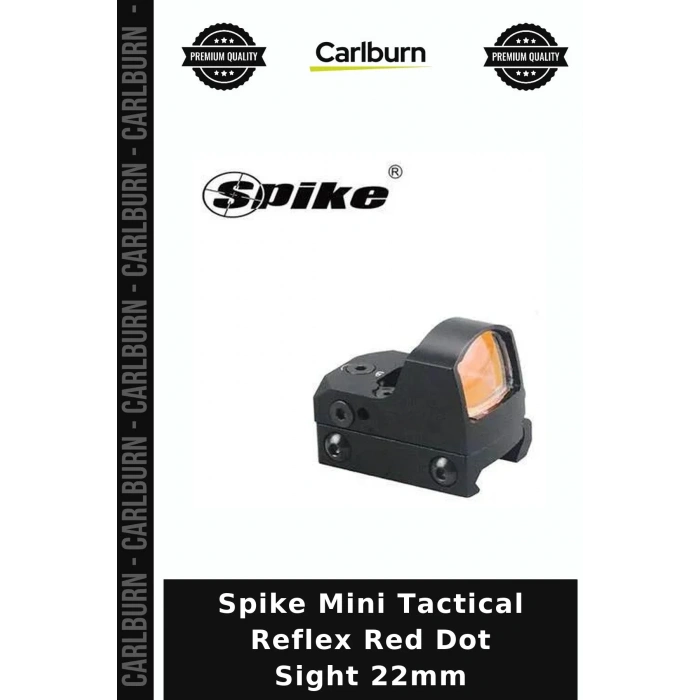 Spike Mini Tactical Reflex Red Dot Sight 22mm Av Malzemesi Silah Aksesuarı Taktik Optik