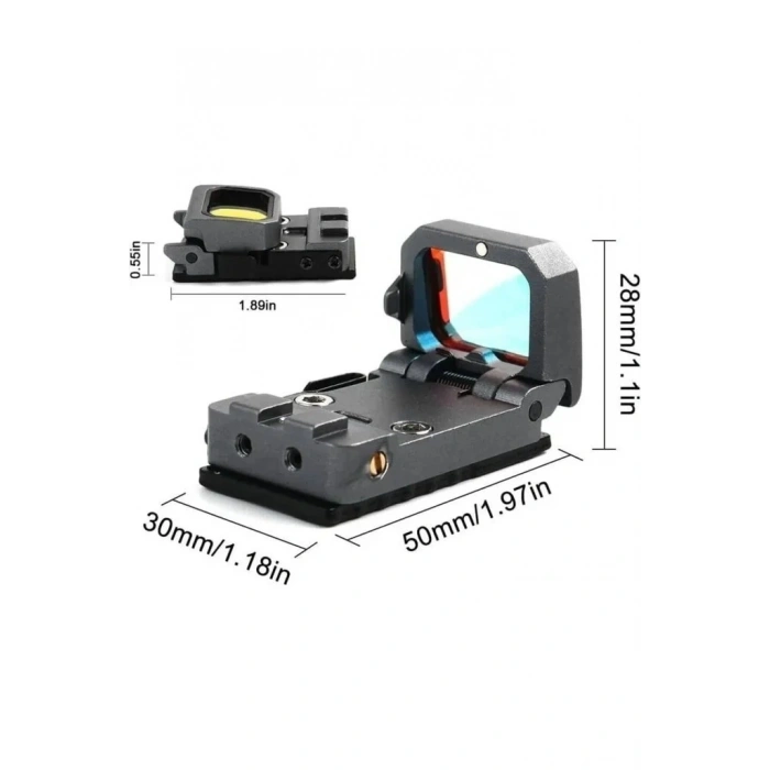 Vism Flipdot Reflex M2 Red Dot Sight 22mm Hedefleme Optiği Taşınabilir Nişangah