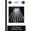 3.2m Meteor Led Beyaz Işık Mekan Dekoru Bahçe Işığı