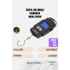 Premium Lcd Ekran Hassas Seyahat Bavul Tartı Dijital Çok Amaçlı Taşınabilir Bagaj Tartısı Max 50 Kg