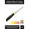 Özel Üretim Dayanıklı Ergonomik Tutuş 150 mm Yüksek Karbonlu Çelik Çift Taraflı Alçıpan Testere