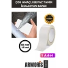 Yeni Süper Güçlü Su Geçirmez Sızdırmaz Beyaz Renk Çok Amaçlı Tamir İzolasyon Bandı 48mm x 10m 1 Adet
