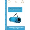 #PilatesMeditasyonMinderi Carlburn Taşıma Askılı Dayanıklı Uzun Ömürlü Konfor Fitness Meditasyon Minderi 10 mm Mat