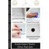 #DarbeEmici Koruyucu Şeffaf Silikon Sessiz Bagaj Kaput Çizik Araba Kapısı Darbe Emici Pad Seti
