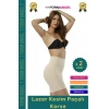 #Korse Lazer Kesim İz Göstermeyen Kaymaz Toparlayıcı Sıkılaştırıcı Paçalı Hayalet Korse - 2 Adet