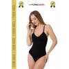 #Korse İz Bırakmayan Kaymaz Seamless Toparlayıcı Dikişsiz Kadın Çıtçıtlı String Body Korse - 5 Adet