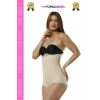 #Korse 2 Beden İncelten Lazer Kesim İz Göstermeyen Kaymaz Toparlayıcı Yüksek Bel Slip Korse - 3 Adet
