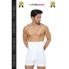 #BoxerKorse Göbek Düzleştirici Bel Basen Toparlayıcı Sıkılaştırıcı Duble Erkek Boxer Korse - 1 Adet
