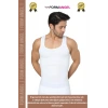 #ErkekKorse Dik Duruş Vücut Bel Göğüs Toparlayıcı Göbek Sıkılaştırıcı Erkek Korse Atlet 2li Set