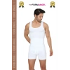 #ErkekKorse Dik Duruş Vücut Bel Göğüs Toparlayıcı Göbek Sıkılaştırıcı Erkek Korse Atlet 2li Set