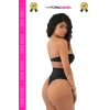 #Korse İz Yapmaz Kaymayan Seamless Alt Karın Göbek Toparlayıcı String Külot Kadın Korse - 1 Adet