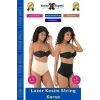 #Korse İz Yapmaz Göstermeyen Kaymaz Doku Toparlayıcı Sıkılaştıran Lazer Kesim String Korse 2li Set