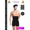 #BoxerKorse Göbek Düzleştirici Bel Basen Toparlayıcı Sıkılaştırıcı Duble Erkek Boxer Korse - 3 Adet