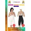 #Korse Dikişsiz Toparlayıcı Kaymaz Seamless Sıkılaştırıcı Kadın Göğüs Altı Tam Boy Korse 4lü Set