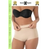 #Korse İz Yapmayan 2 Beden Küçülten Kaymaz Toparlayıcı Lazer Kesim Slip Korse 2li Set