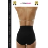 #Korse 2 Beden İncelten Toparlayıcı İz Göstermeyen Kaymaz Kadın Lazer Kesim Slip Korse - 1 Adet