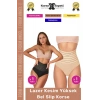 #Korse Vücut Şekillendirici Karın Bel Toparlayıcı Lazer Kesim Yüksek Bel Slip Korse 2li Set
