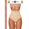 #Korse Vücut Şekillendirici Karın Bel Toparlayıcı Lazer Kesim Yüksek Bel Slip Korse 4lü Set