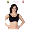 #Büstiyer Dikişsiz Seamless Kadın Esnek Yumuşak Kumaş Kalın Askılı Pedli Spor Büstiyer - 1 Adet