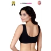 #Büstiyer Dikişsiz Seamless Kadın Esnek Yumuşak Kumaş Kalın Askılı Pedli Spor Büstiyer - 1 Adet