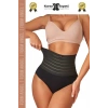 #Korse Vücut Şekillendirici Karın Bel Toparlayıcı Lazer Kesim Yüksek Bel Slip Korse 6lı Set