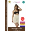 #Korse Seamless Dikişsiz Vücut Şekillendirici Kaymaz Kadın Toparlayıcı Mini Şort Korse - 3 Adet
